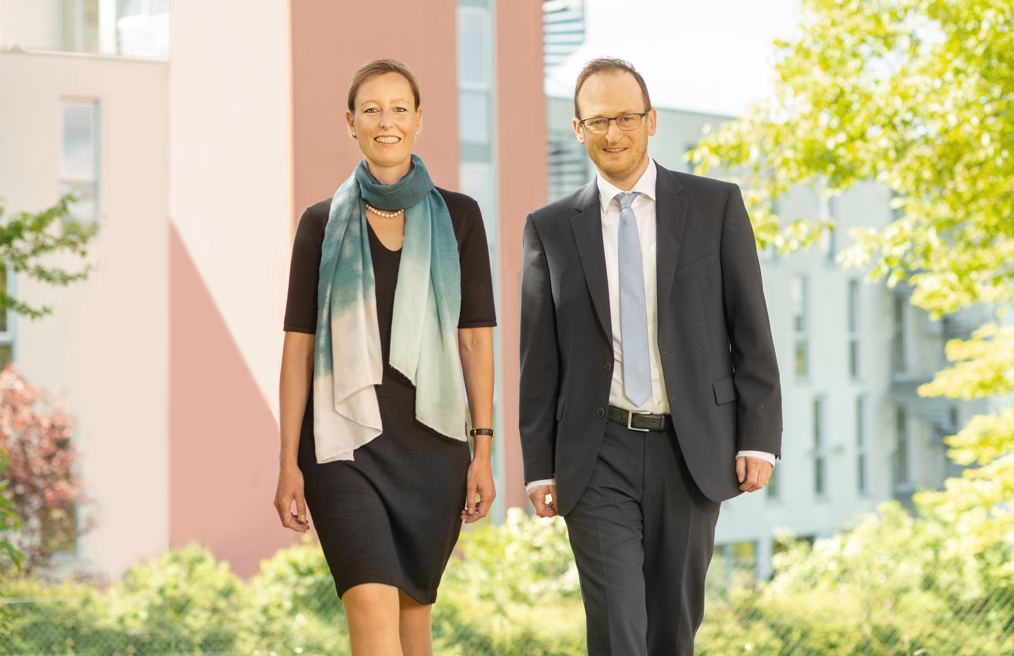 Michael Pfab und Eva von Vietinghoff-Scheel engagieren sich in der Landespflegesatzkommission